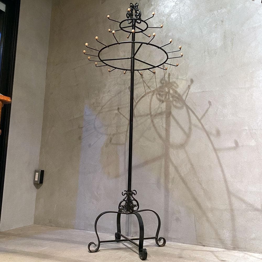 希少 1880-20's アンティークサークルラック/ビンテージサークルハンガー