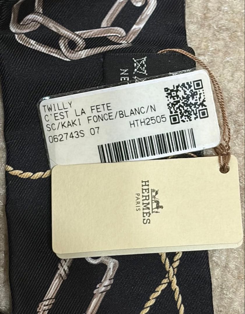 HERMES ツイリー 2025AW 最新作！ セラフェット新品♪