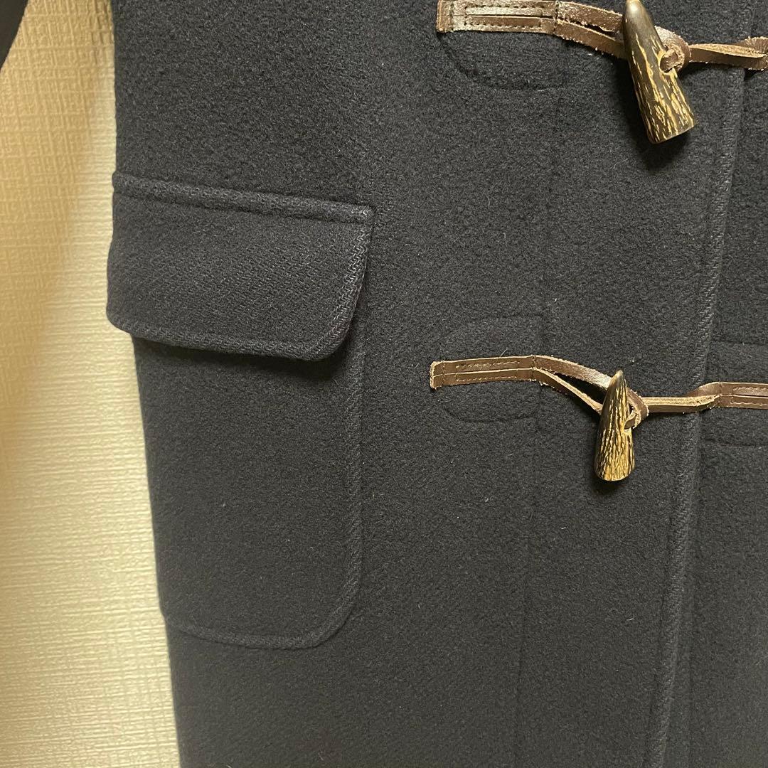 美品 マッキントッシュ　ネイビー ダッフルコート S スコットランド製