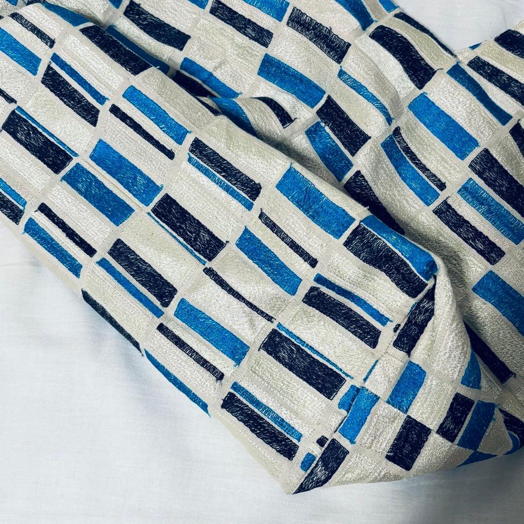 ミナペルホネン mina perhonen パニーニバッグ lake ブルー