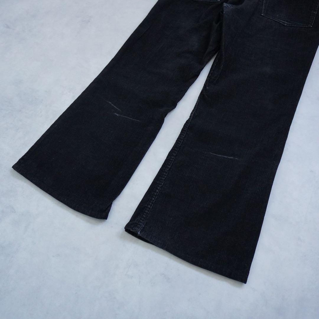ま*ち様 【70s】levisリーバイス 517 ブラックコーデュロイ bigE