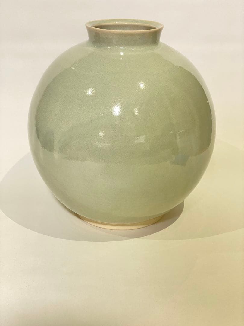 赤膚焼 大塩昭山 花瓶 和モダン 一輪挿し 花器 陶芸作品