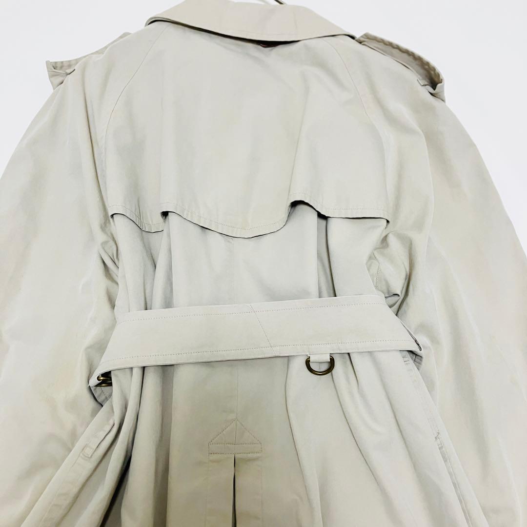 90s BURBERRYS バーバリー 裏地ノバチェック柄 トレンチコート