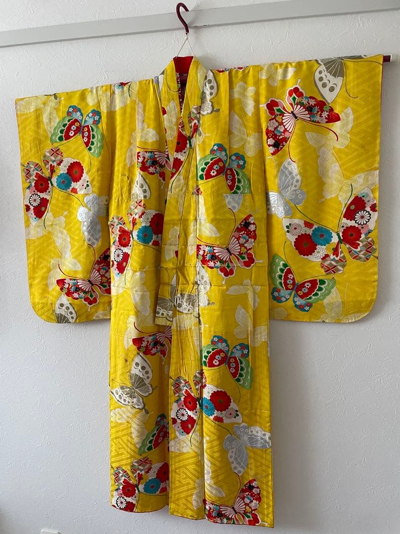 七五三　7歳　お着物セット　大寸作り帯