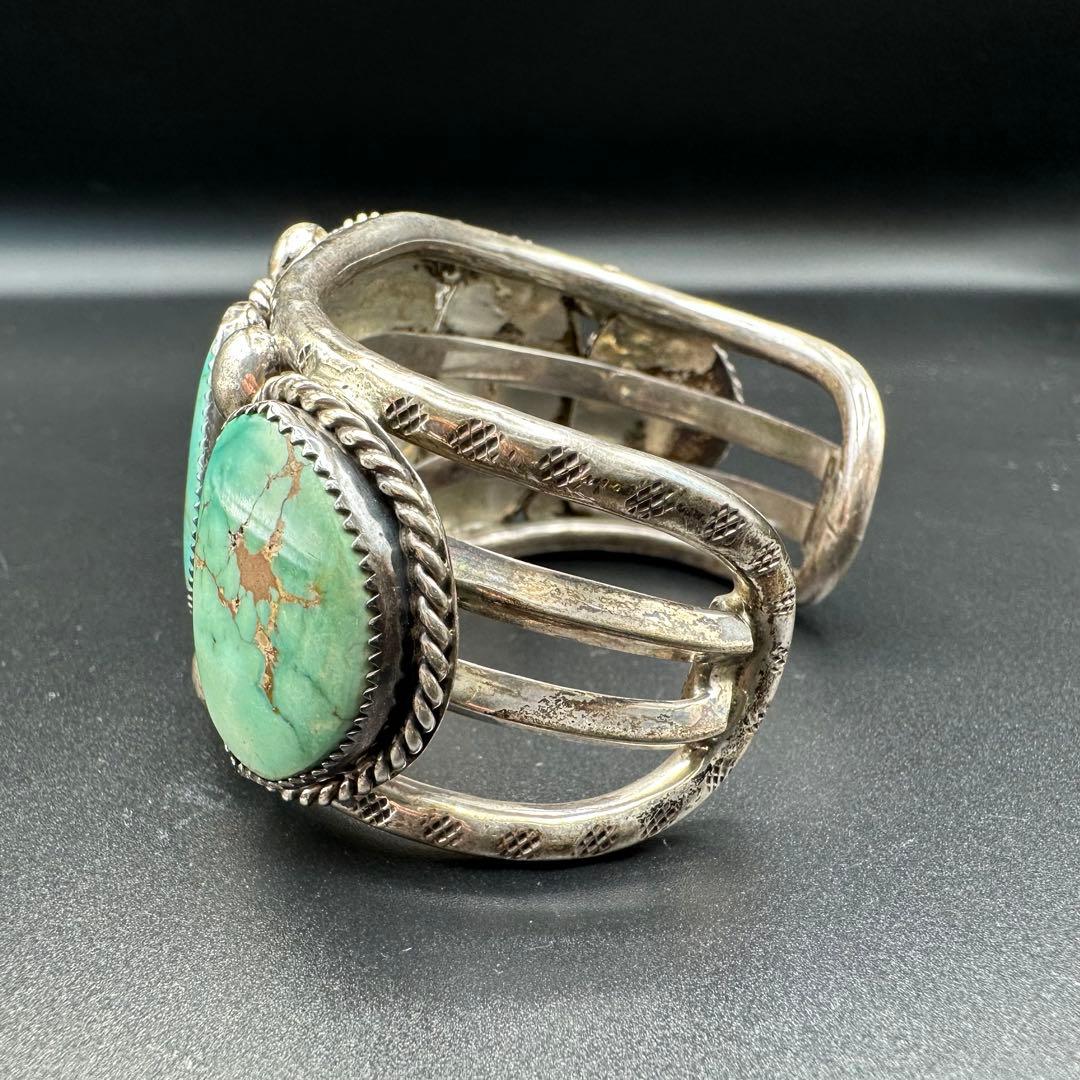 Navajo Kee Joe Benally 5連ターコイズ　バングル