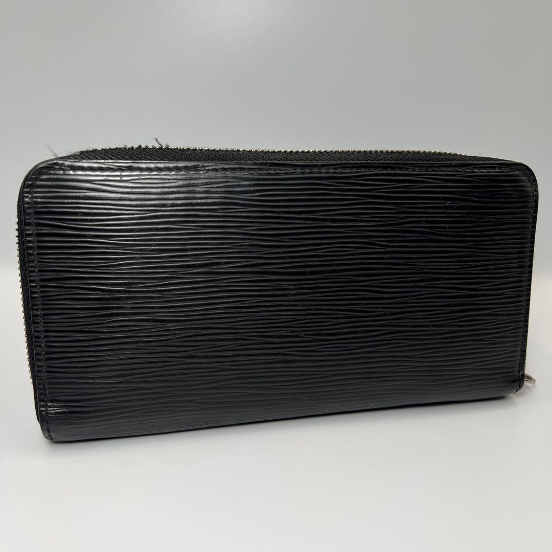 ルイヴィトン エピ ジッピーウォレット ブラック ※ファスナー破れあり