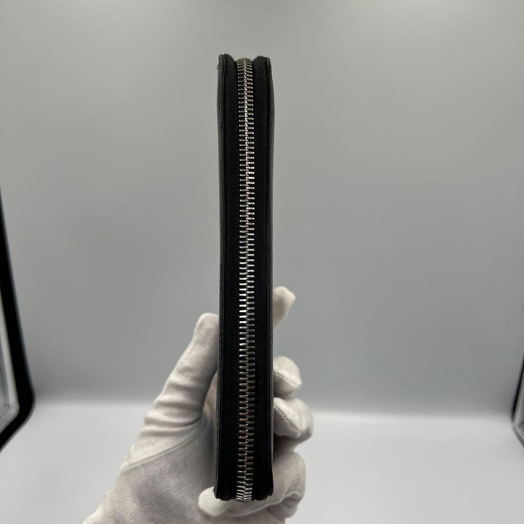 ルイヴィトン エピ ジッピーウォレット ブラック ※ファスナー破れあり