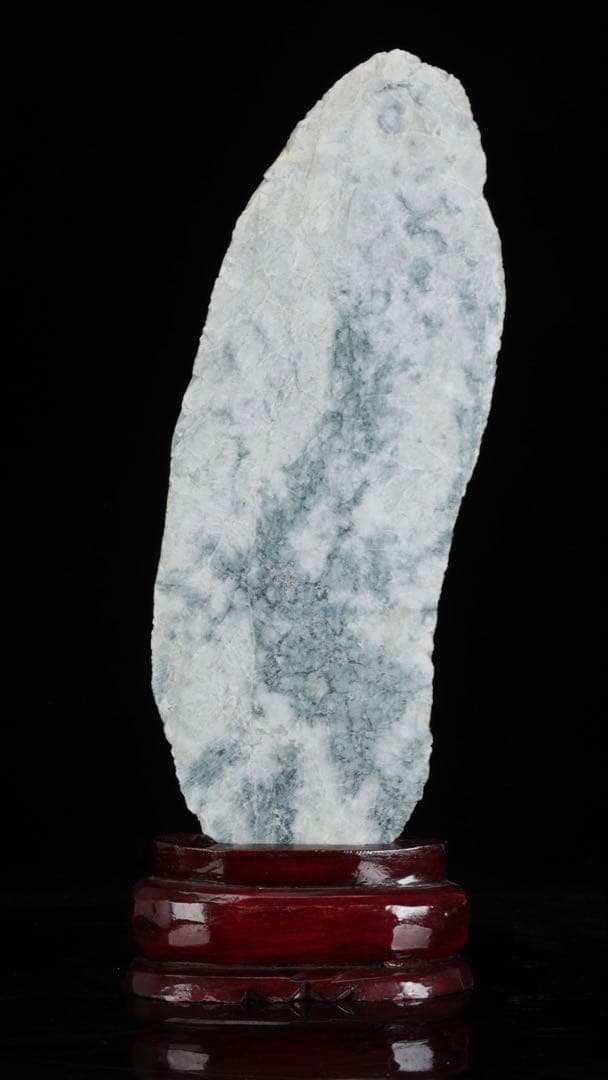 国産天然石 糸魚川産 コン入り青翡翠 原石 鑑賞石 水石 特大7.8kg 美石