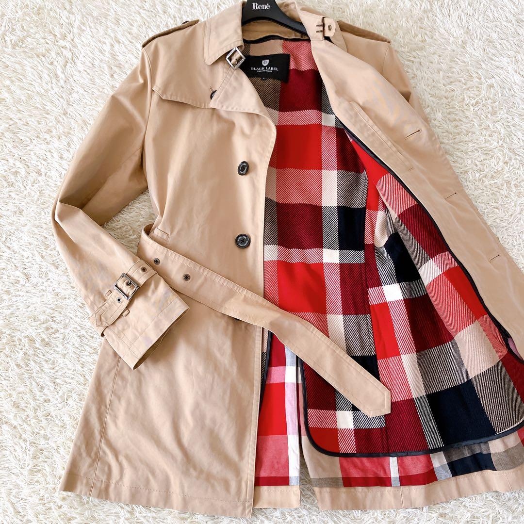 ブラックレーベルクレストブリッジ ライナー付トレンチコート M ベージュ