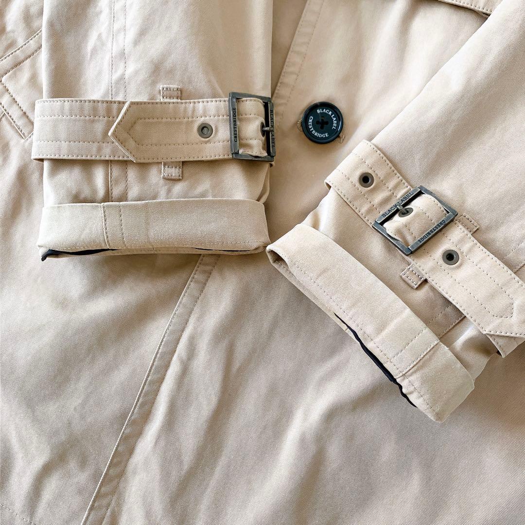 ブラックレーベルクレストブリッジ ライナー付トレンチコート M ベージュ