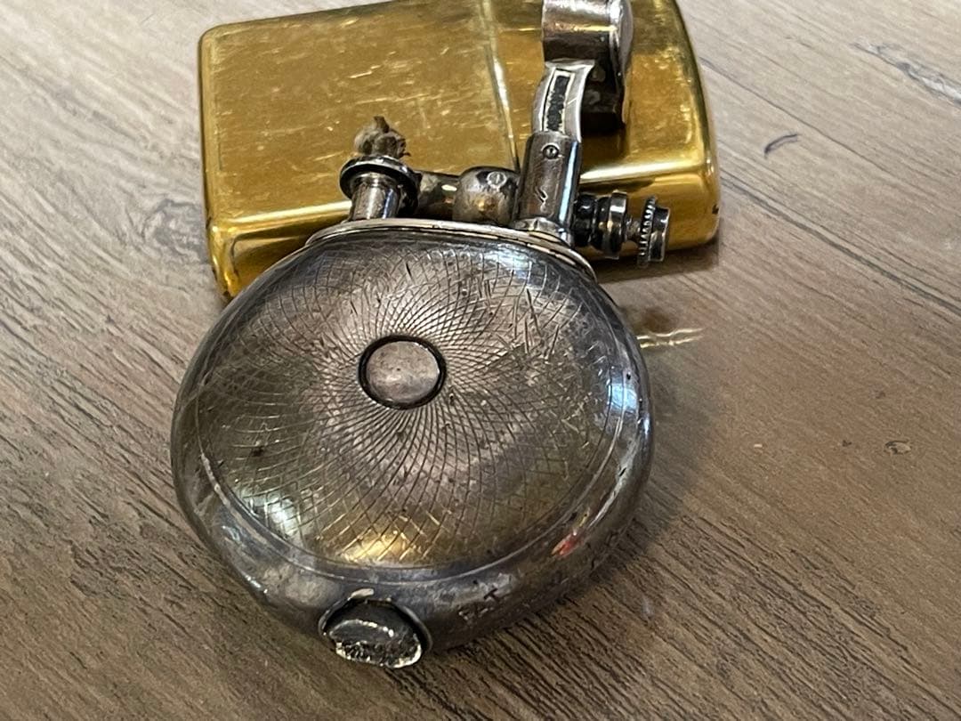 ダンヒル 【シルバー】 オイルライター アンティークライター