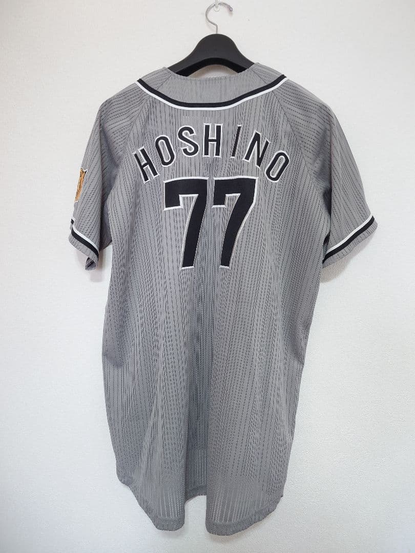 阪神タイガース 星野仙一 ビジター ユニフォーム LL グレー 優勝 プロ野球