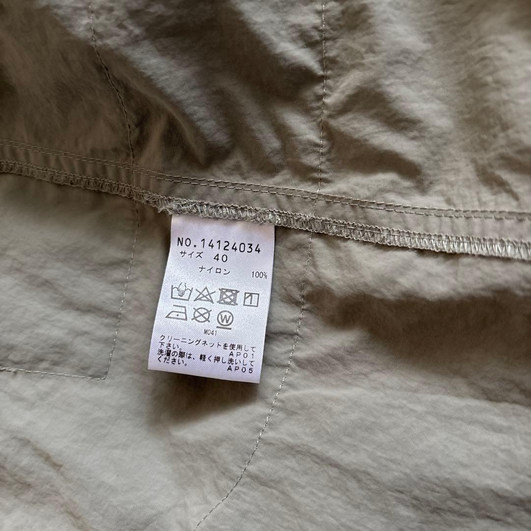 m-mefu センソユニコ　コート　ナイロン　ロング丈