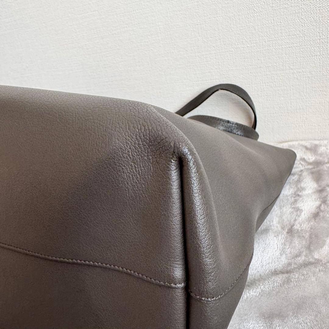 SAINT LAURENT ダークグレー トートバッグ