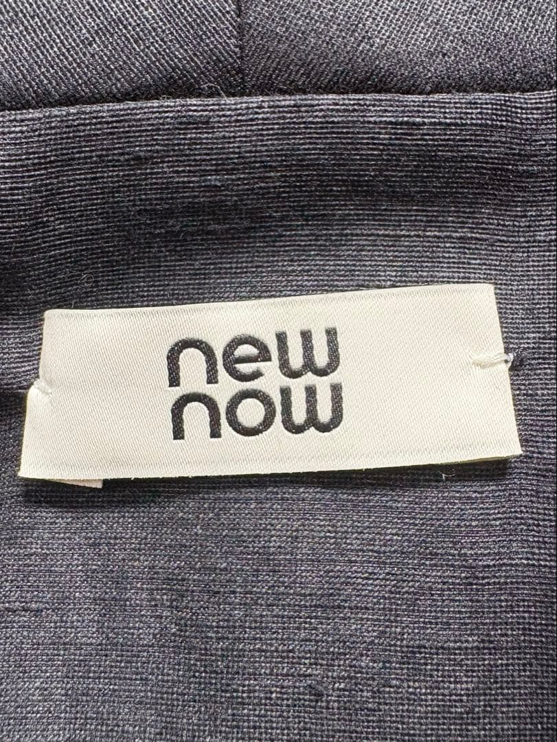 newnow リネンロングコート