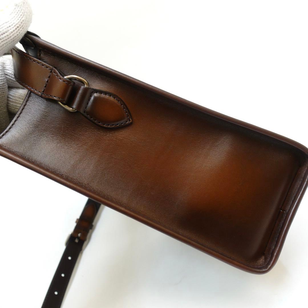 【未使用品】ベルルッティ　ショルダーバッグ　エミーオ　ホーボー　メッセンジャー