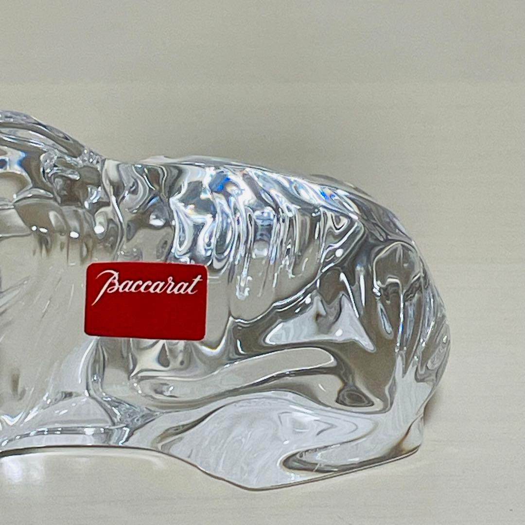 Baccarat バカラ 干支 寅 トラ フィギュリン クリスタル 置物