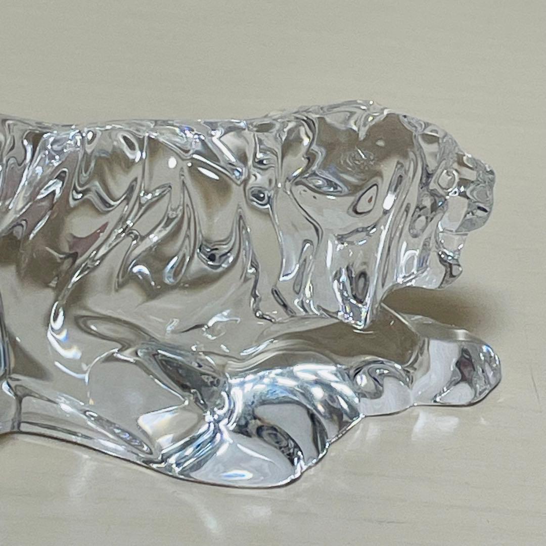 Baccarat バカラ 干支 寅 トラ フィギュリン クリスタル 置物
