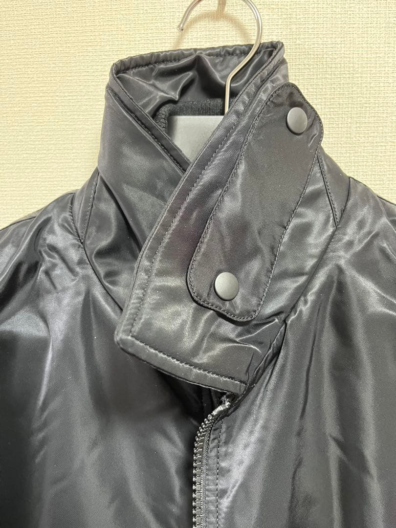 ユニクロ +J ダウンオーバーサイズリブブルゾン ブラック Mサイズ