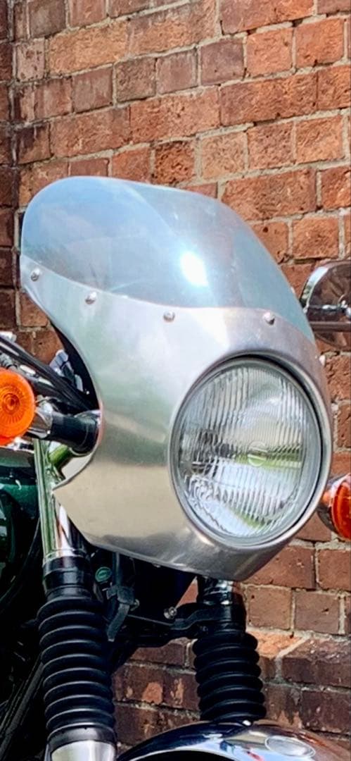 w800 w650 アルミ削り出しビキニカウル