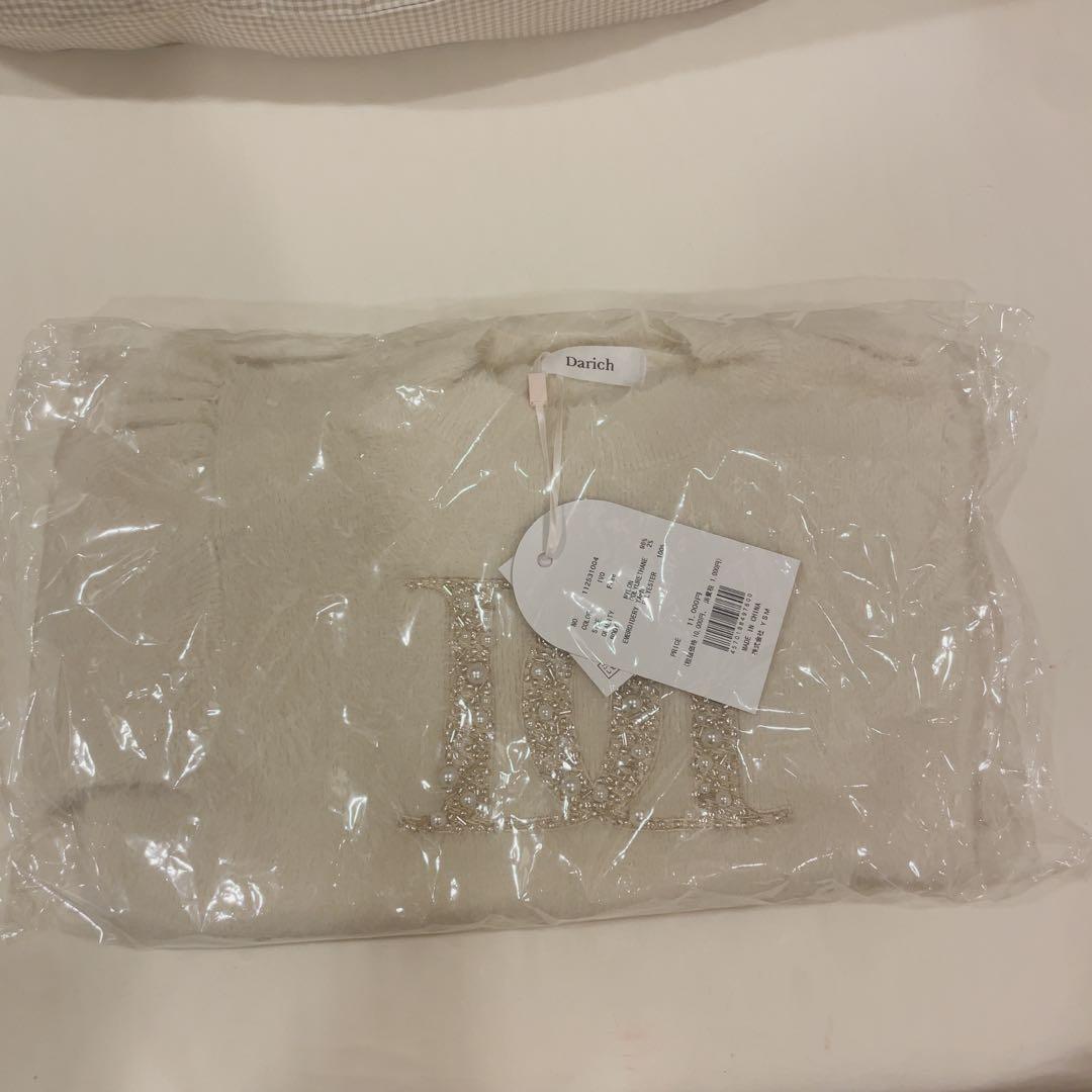 ファンシービーズDDロゴニットトップス　ダーリッチ