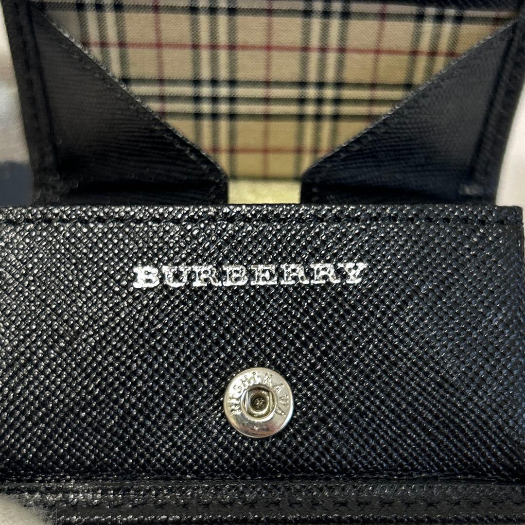 新品未使用　BURBERRY バーバリー ケース レザー ノバチェック