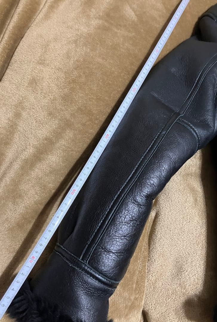 AVIREX B-3 カスタム リアルムートンレザー ジャケット L 美品