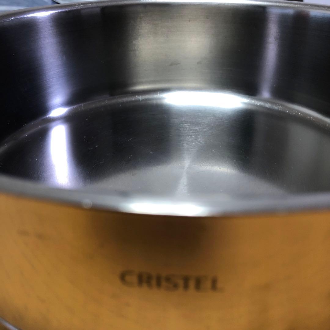 CRISTEL クリステル L 浅鍋22cm