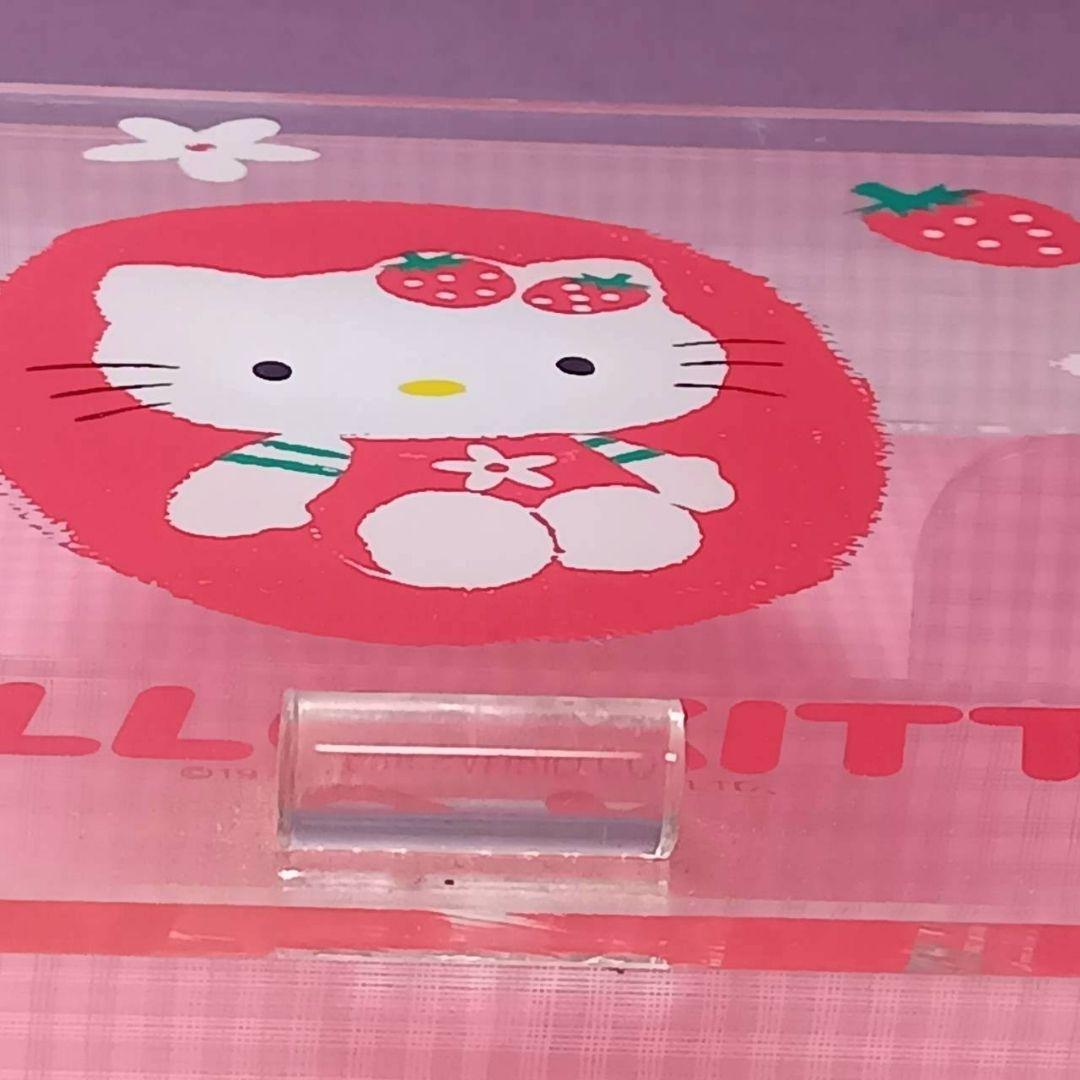 ハローキティ いちご 小物収納ボックス 平成レトロ