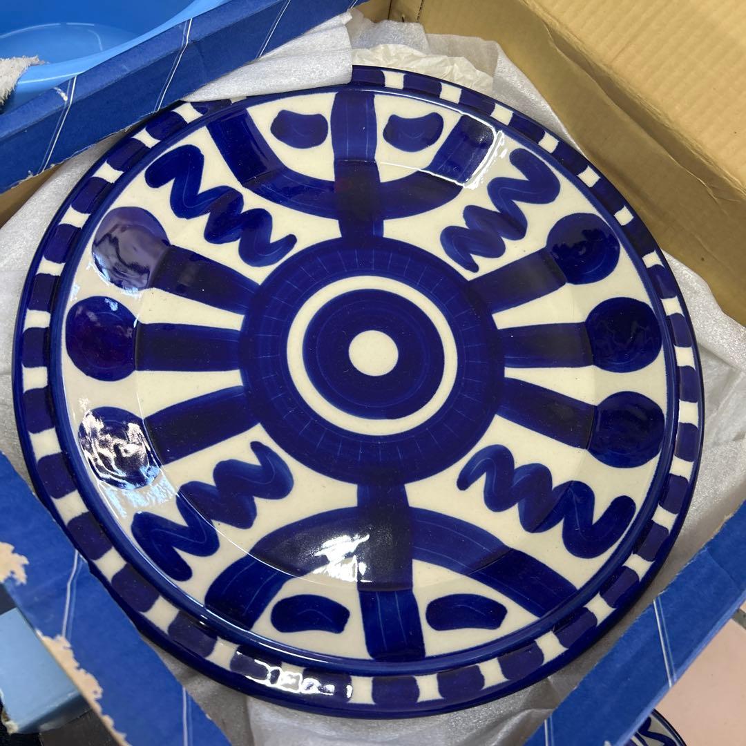 美濃焼　小田井窯　OTAI CERAMICS　楽々絵小皿 5大皿1