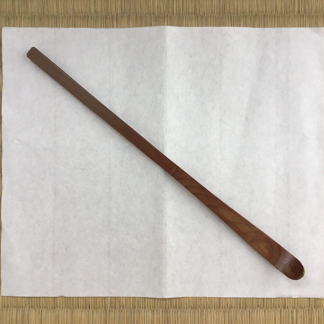 茶道具　茶杓　銘:寿雲　作者不明　共筒　共箱(虫喰跡有) S1011CS