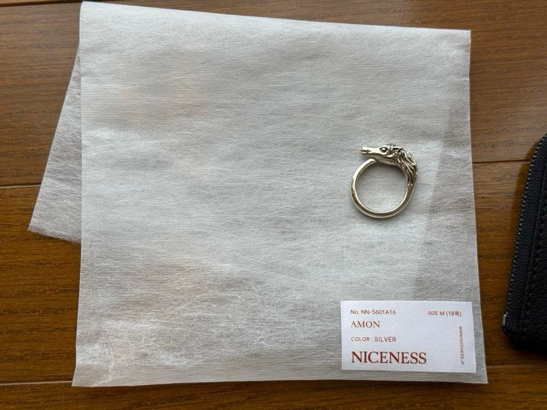 NICENESS AMON サイズM(約18号) シルバー
