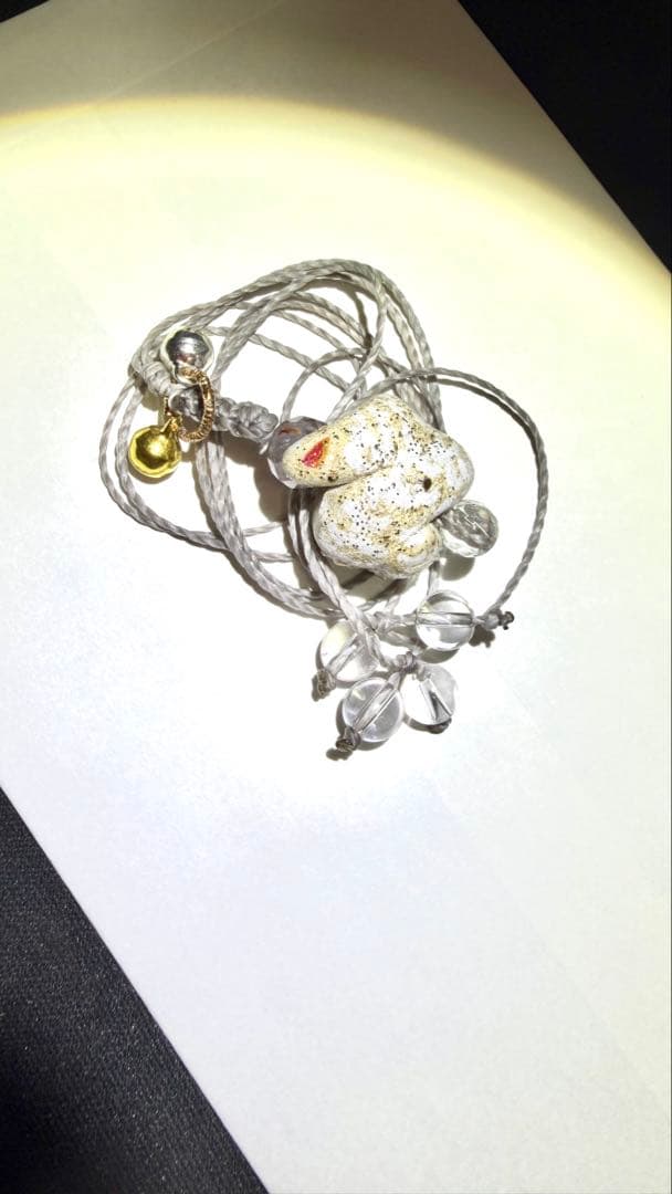 赤目白蛇神真の守りネックレス ✨突破する人生 弱い自身の心に打ち勝つ 不動明王縁