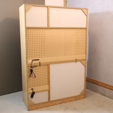 unico ウニコ HUTTE オーク材 キッチンボード レンジボード 食器棚