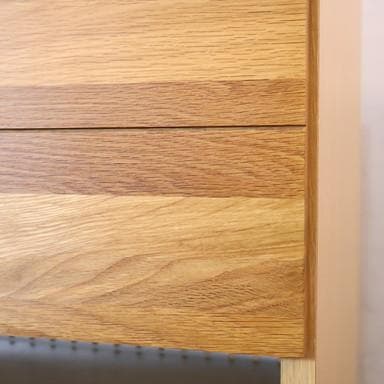 unico ウニコ HUTTE オーク材 キッチンボード レンジボード 食器棚