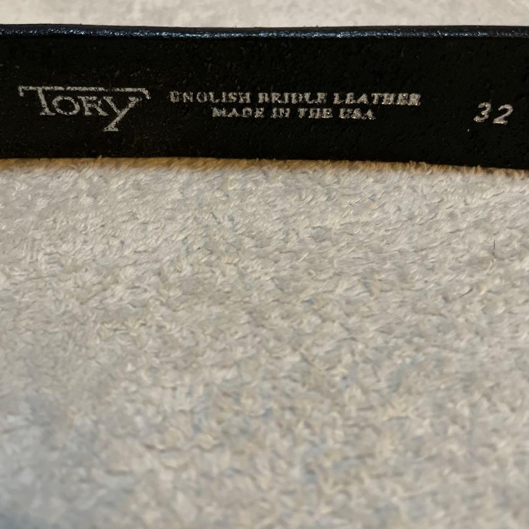 TORY LEATHER アメリカ製 2280 フックレザーベルト 32インチ