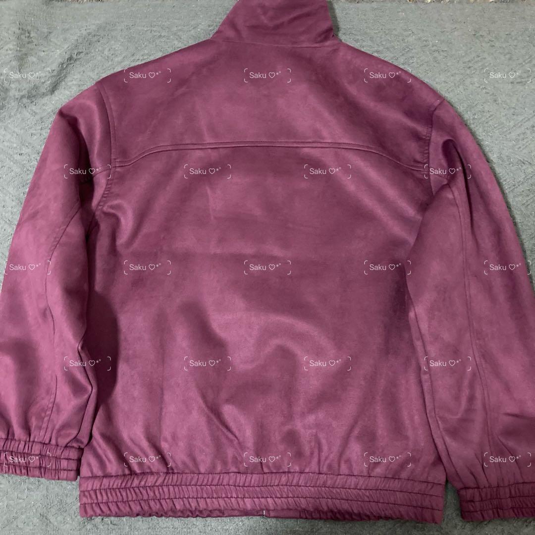 中国限定 アディダス 蛇年トラック パープル ストライプジャケットS