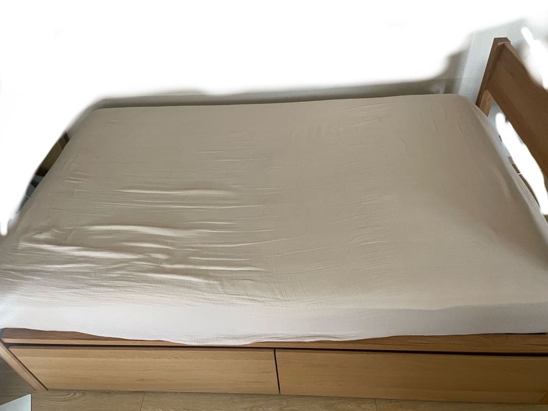 無印良品　ダブルベッド