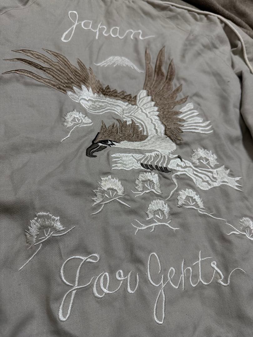 BUFFALO BOBS スカジャン 鷲 富士山 日本スカジャン vintage