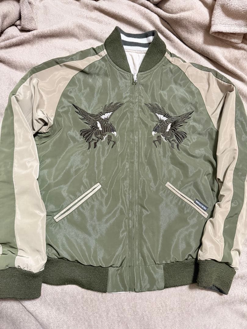 BUFFALO BOBS スカジャン 鷲 富士山 日本スカジャン vintage