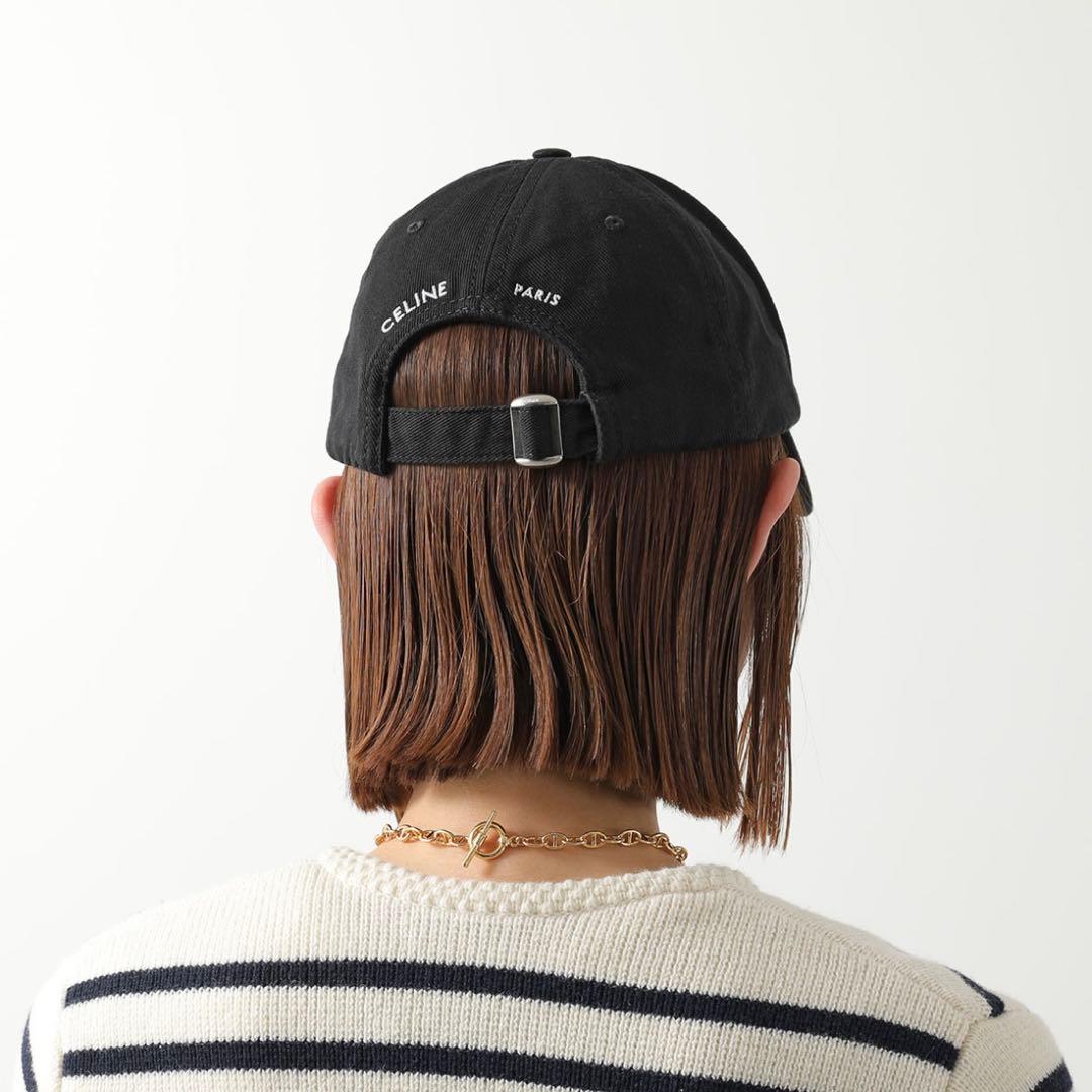 【新作】 ★CELINE★CAP★新品未使用★正規品★ Ｌsize★ブラック★