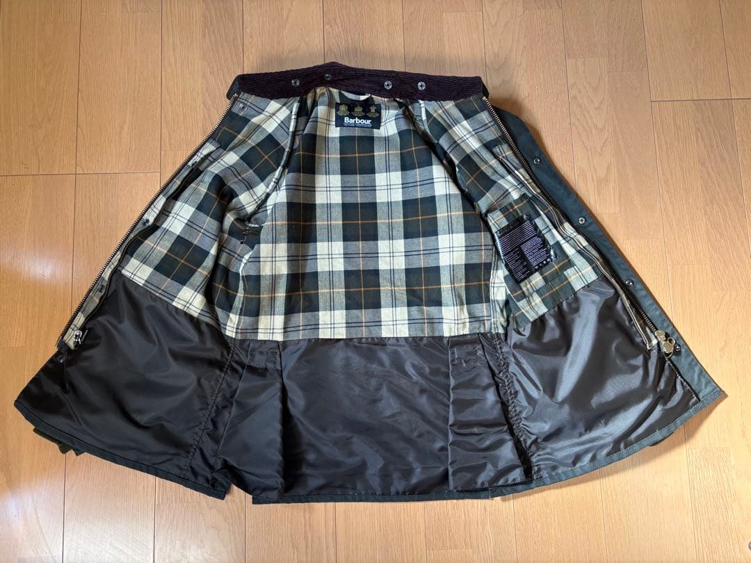 【うちょ】Barbour BEDALE SL 38 インナーベスト付き