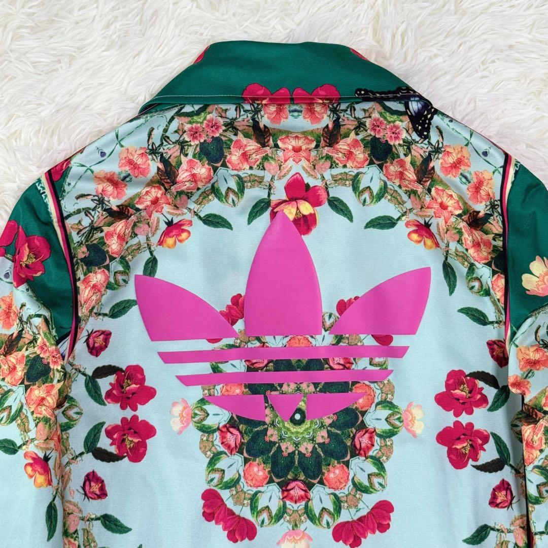 【未使用級】希少 アディダスオリジナルス ファーム トラックジャケット 花 M