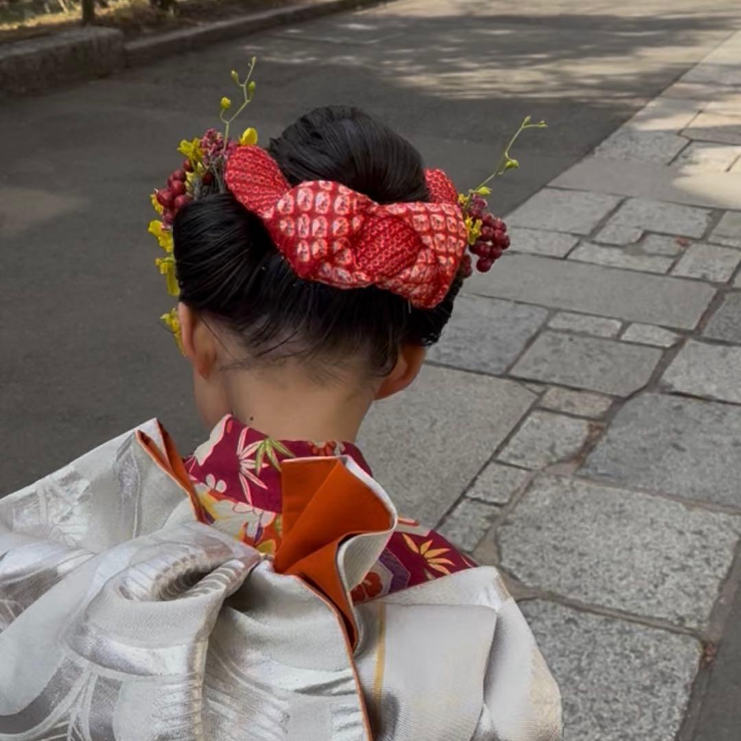 7歳 着物 アンティーク　（※しごきのみ無）