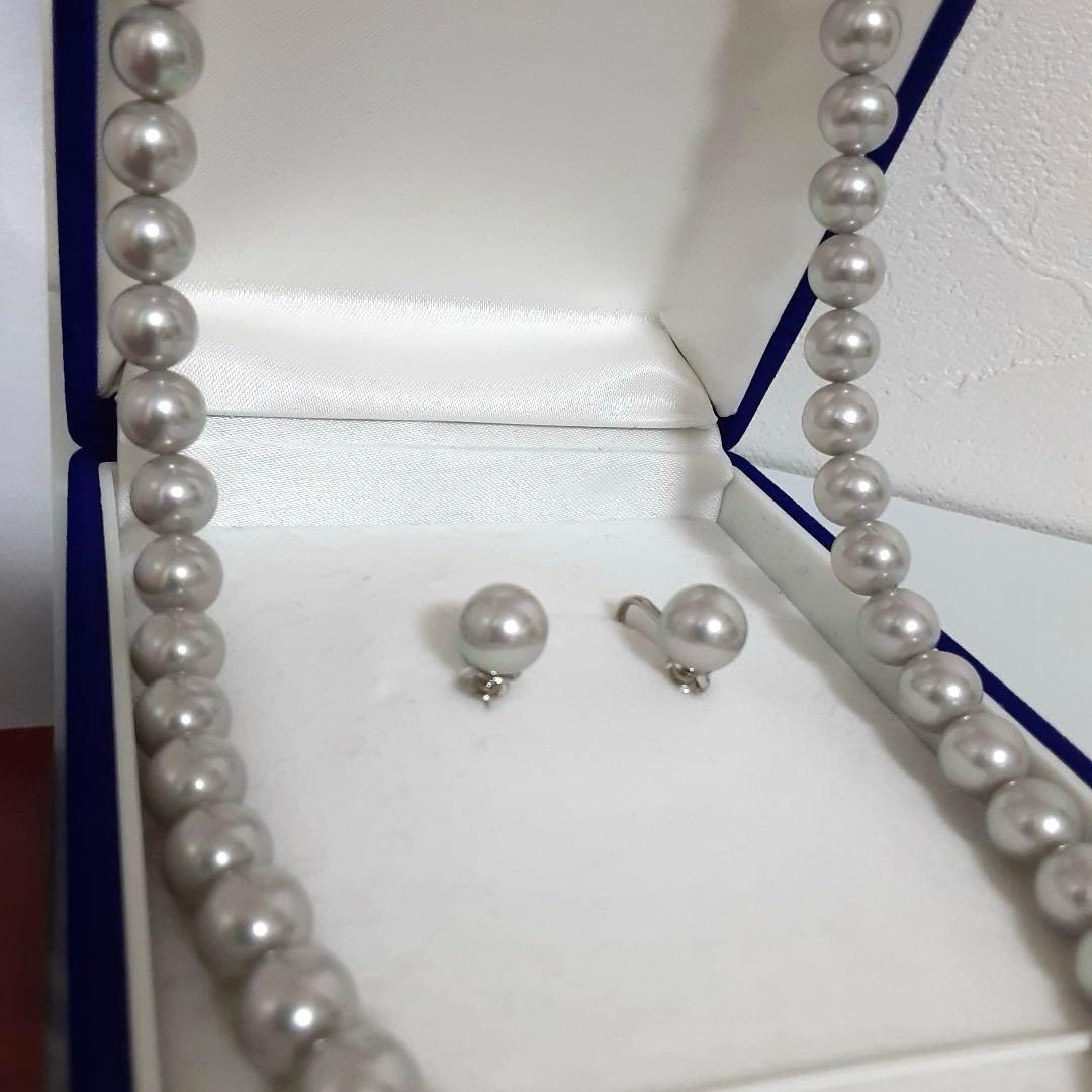 純正国産貝パールネックレスセット／AIMER