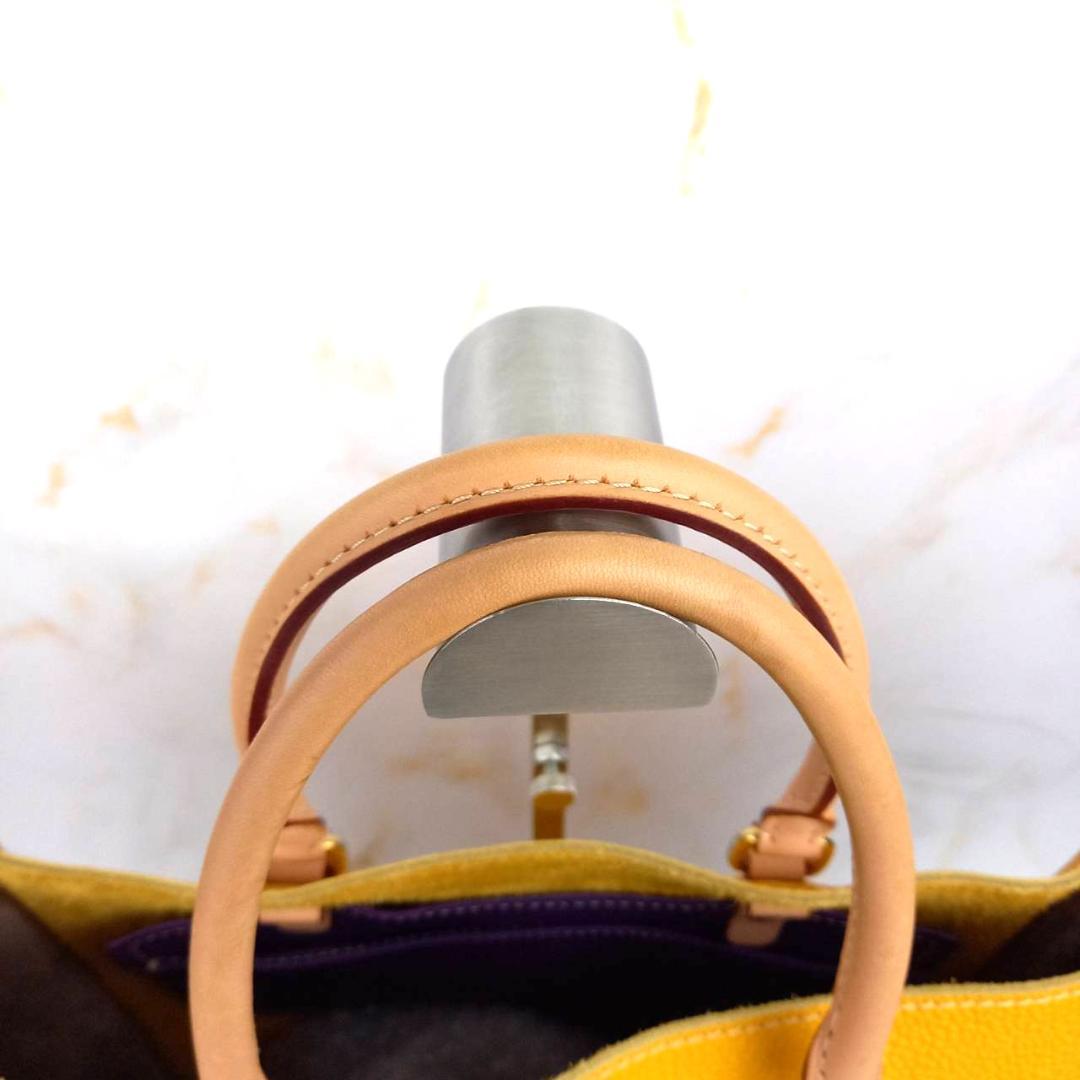 ✨希少・未使用級✨ キャロリーナヘレラ トートバッグ A4可 バイカラー