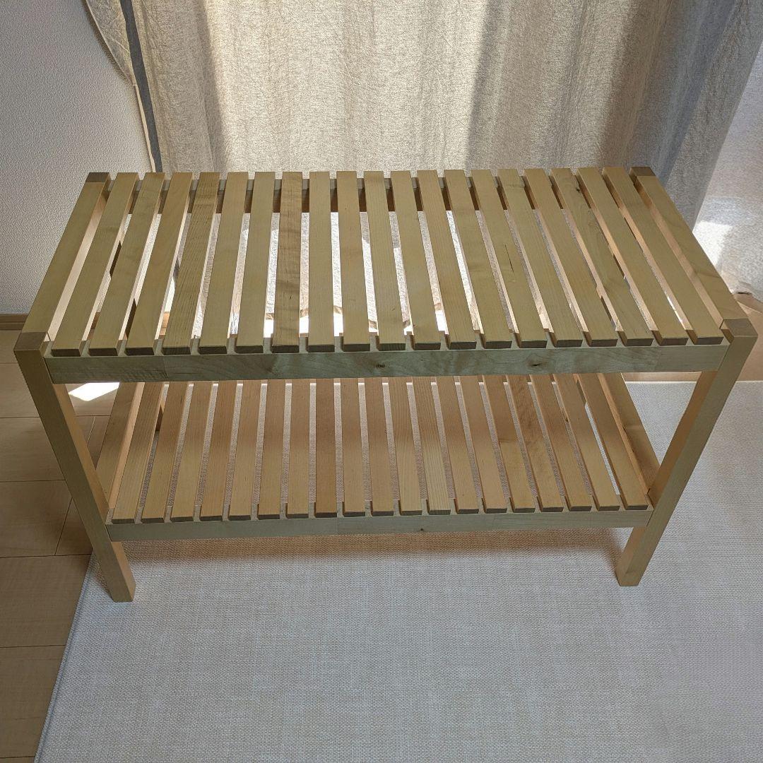 IKEA イケア MOLGER モルゲル ウッドベンチ