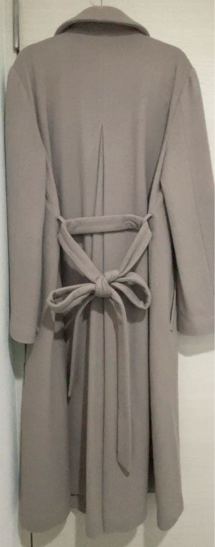 アプワイザーリッシェ⭐︎ファーマフラー付ベルテッドコート