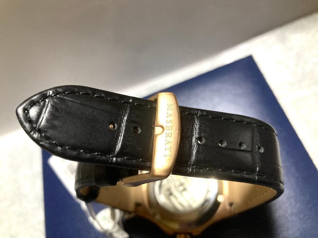 マセラティ時計★ポテンザ★自動巻き★両面スケルトン