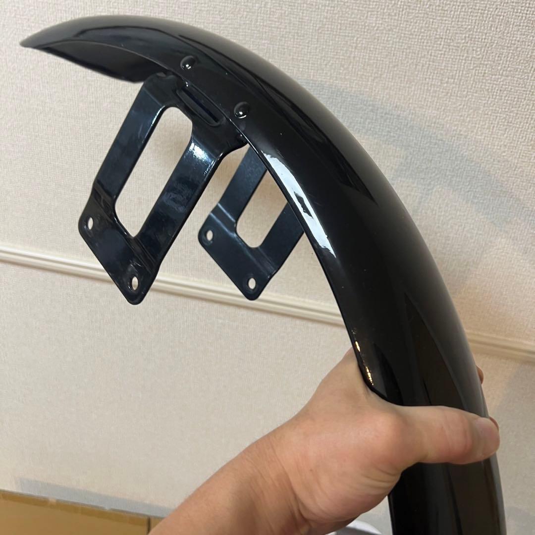 ハーレー 純正　フロントフェンダー　FX XL 黒